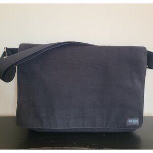 Jack Spade Green Street Messenger Bag Canvas Black